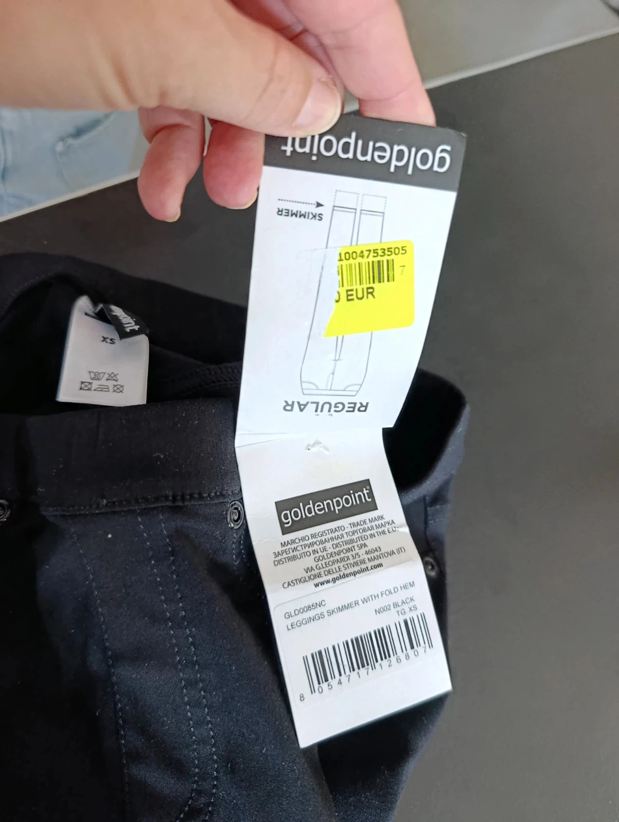 Zwarte Goldenpoint Regular XS leggings - broekeffect - nieuw met label – photo 7